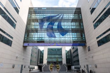 Copenhagen, Denmark, The buildings and campus of Aalborg University Copenhagen branch.