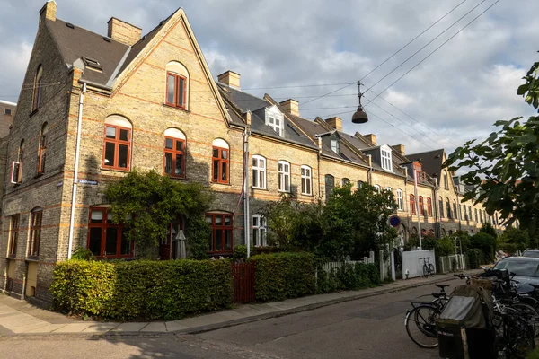 Kopenhagen Dänemark Ein Altes Haus Einem Wohnviertel Namens Humleby Oder — Stockfoto