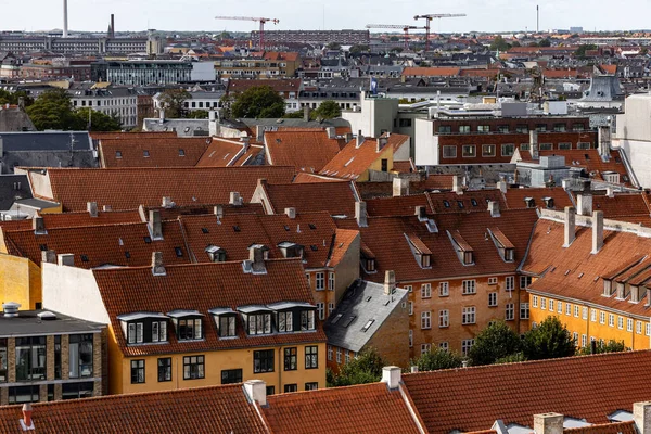 Copenaghen Danimarca Tetti Della Città — Foto Stock