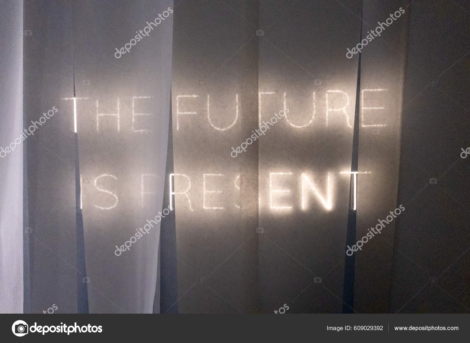 Copenhagen Denmark Projection Design Museum Denmark Says Future Present