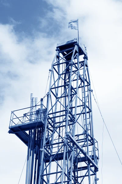 Torre de perforación en mina de hierro macheng, luannan county, hebei pro de perforación — Foto de Stock