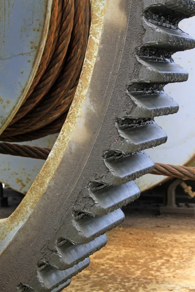 Gear Covered with mud — Stock Photo, Image