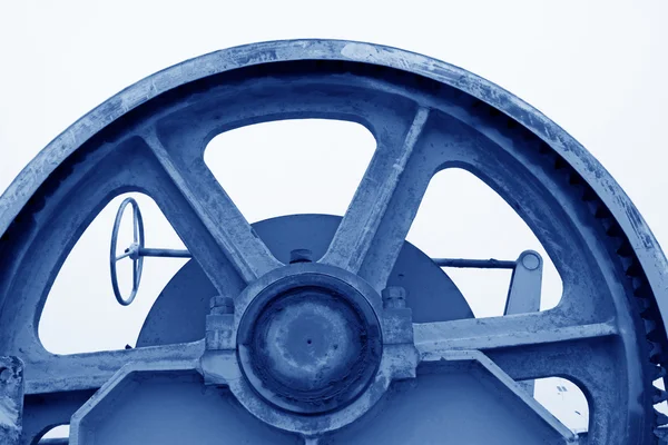 Metal parts with greasy dirt — Stock Photo, Image