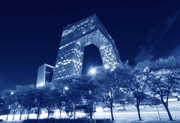 Китайское офисное здание CCTV в Пекине — стоковое фото