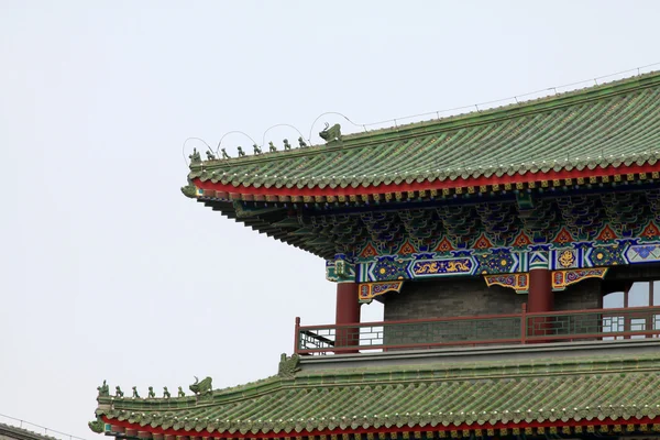 Bâtiments antiques de style chinois traditionnel — Photo