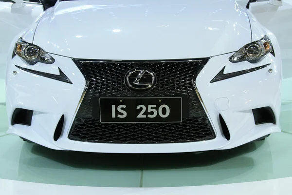 Lexus IS 250 car brand in a car sales shop, Tangshan, China — Stock Photo, Image