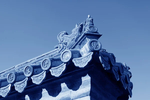 Chinese ancient architecture in the Eastern Royal Tombs of the Q — Stock Photo, Image