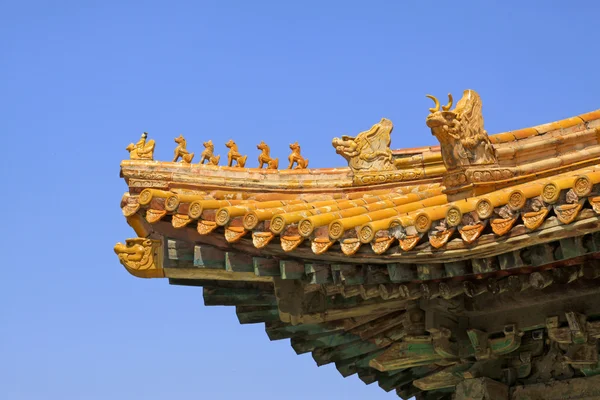 Chinese ancient architecture in the Eastern Royal Tombs of the Q — Stock Photo, Image