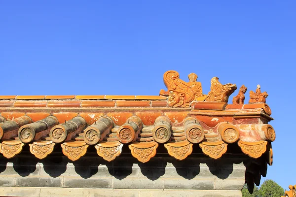 Chinese ancient architecture in the Eastern Royal Tombs of the Q — Stock Photo, Image