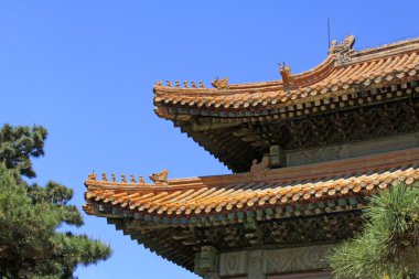 Qing Doğu kral mezarları, Antik Çin mimarisi