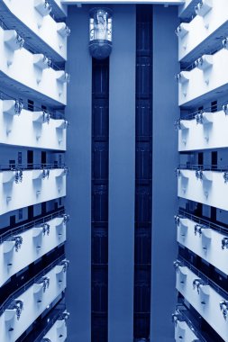 Modern Asansör peyzaj tüccarlar otel, Çin