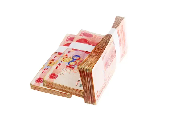 Kínai száz készpénz — Stock Fotó