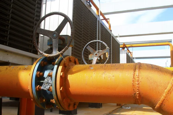 Metal pipe vent — Stock Photo, Image