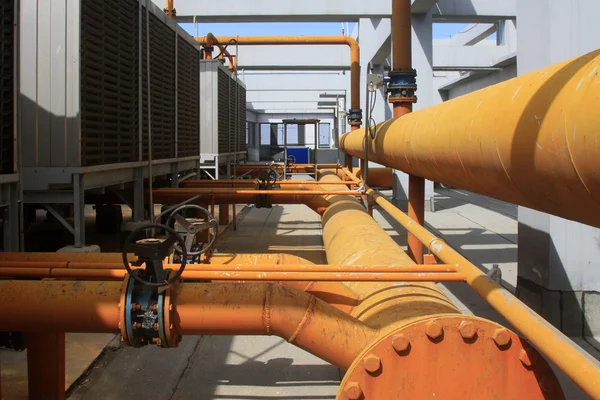 Metal pipe vent — Stock Photo, Image