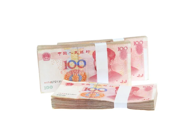 中国一百现金 — 图库照片