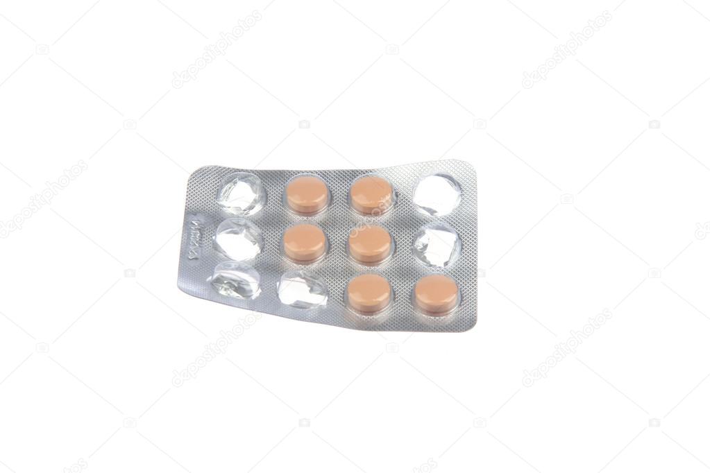 sealed packaging drug tablet