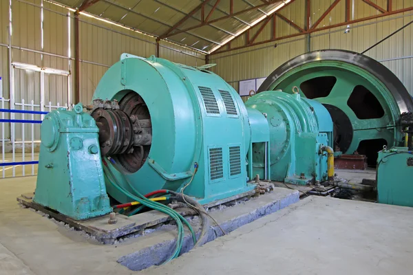 Équipement mécanique de minerai de fer station de lubrification — Photo