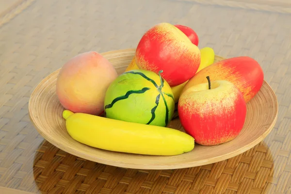 Modelo de fruta de madeira — Fotografia de Stock