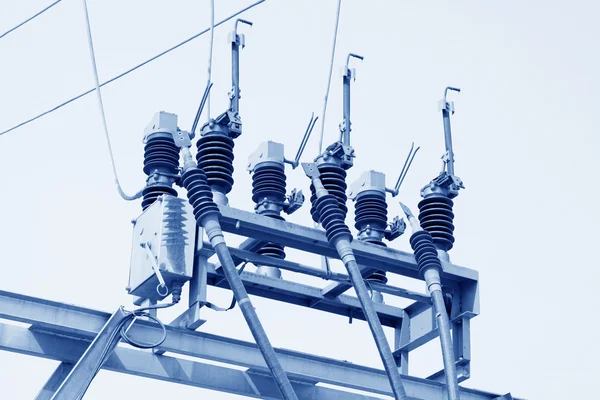yüksek gerilim Trafo Merkezi ile anahtarları ve ayırıcı bir parçası