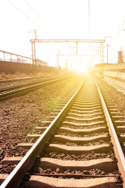Elektrifikasyon tren kişi net çelik sütun