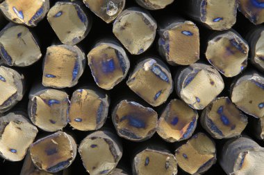 cross Sectional paslı yüksek gerilebilen çelik çubuk