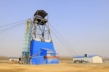 Derrick macheng Demir madeni, luannan İlçesi, hebei pro içinde sondaj