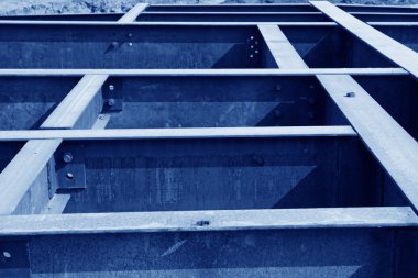 Çelik levha üye oksidasyon pas