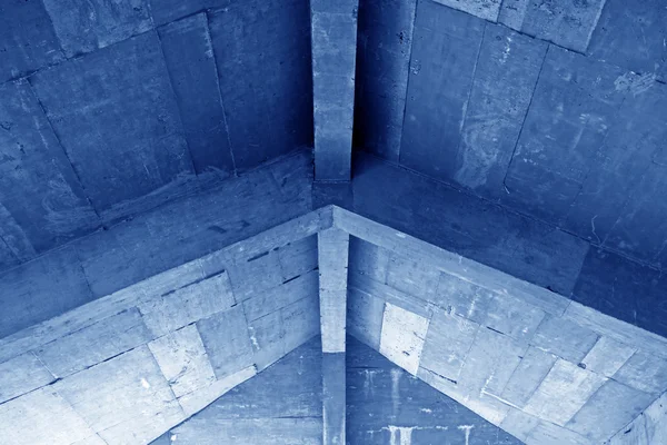 Bina dökülen beton çatı iç — Stok fotoğraf