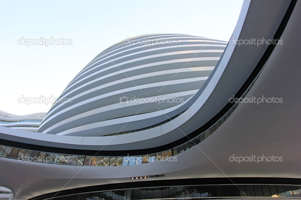 Beijing Galaxy SoHo building scenery