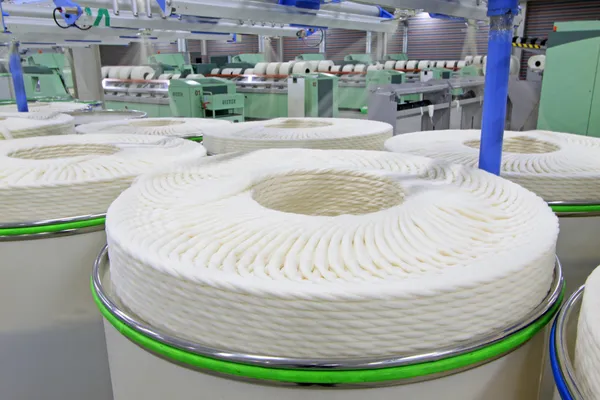 Pamuk iplik üretim hattı grubu