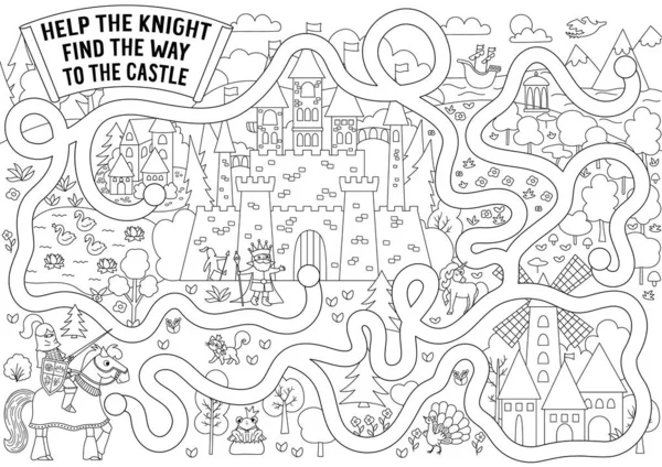 Páginas para colorir do castelo da princesa imprimíveis grátis para crianças