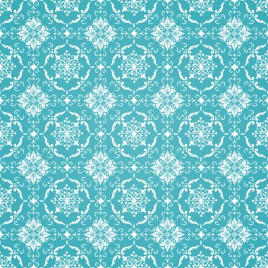 Vektör damaskesiz şablon arkaplanı. Duvar kağıtları, arkaplanlar ve sayfa doldurma için zarif lüks dokusu.