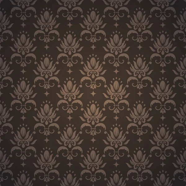 Vektör damaskesiz şablon arkaplanı. Duvar kağıtları, arkaplanlar ve sayfa doldurma için zarif lüks dokusu.