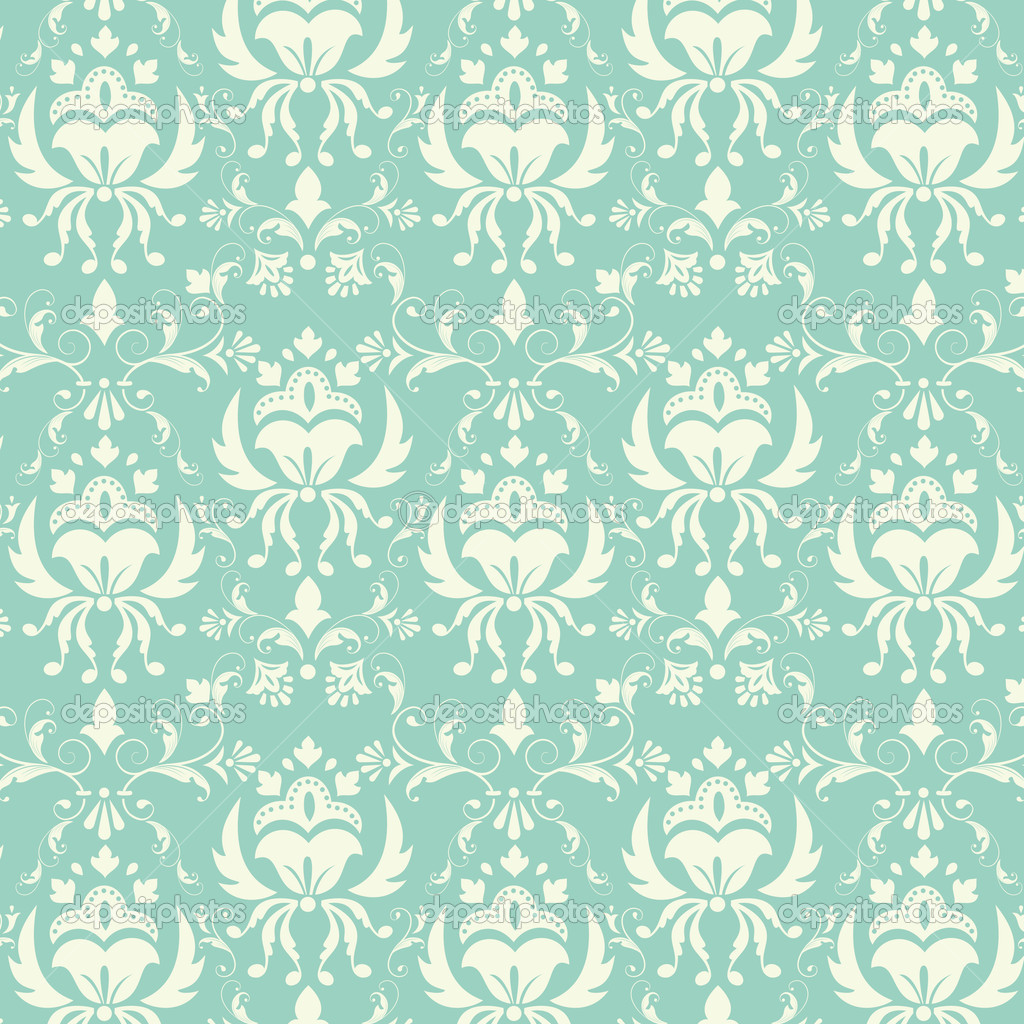 Vector damask seamless pattern background. Elegant luxury texture for wallpapers, backgrounds and page fill.