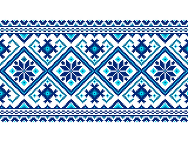 우크라이나 민속 원활한 패턴 장식의 벡터 그림입니다. 민족 장식 — 스톡 벡터