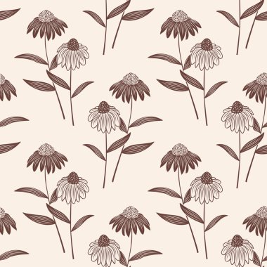 vektör çiçek Dikişsiz desen arka plan. arka planlar için zarif dokusu.