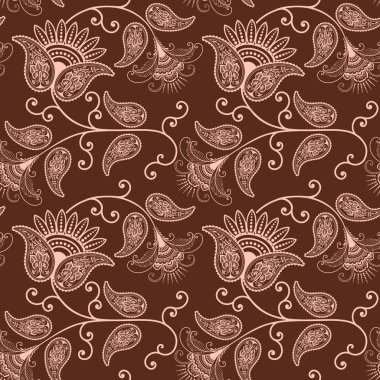 vektör çiçek Dikişsiz desen arka plan. arka planlar için zarif dokusu.