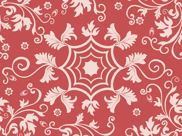Vector flor elemento patrón sin costura. Textura elegante para fondos . — Archivo Imágenes Vectoriales