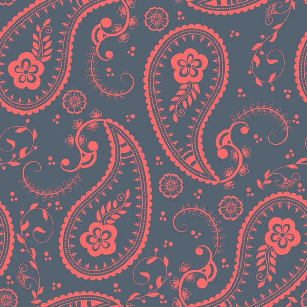 Vector flower seamless pattern element. Elegant texture for backgrounds. — Stock Vector