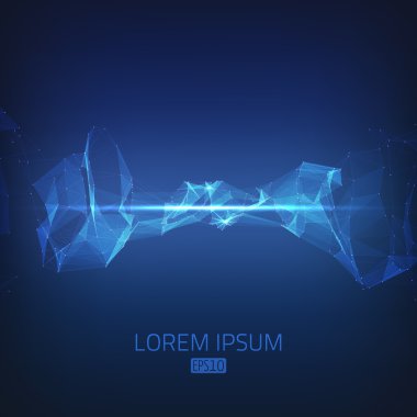 tasarlamak vektör arka plan. fütüristik tarzı kartı.