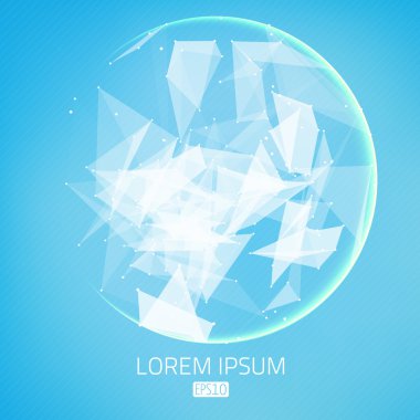 tasarlamak vektör arka plan. fütüristik tarzı kartı.