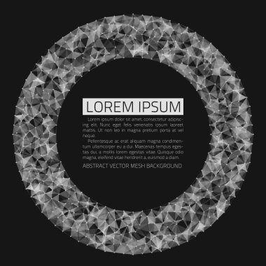 tasarlamak vektör arka plan. fütüristik tarzı kartı. siyah-beyaz style.