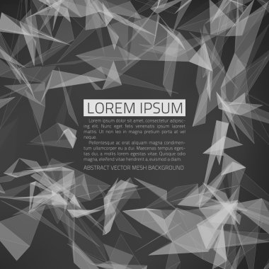 tasarlamak vektör arka plan. fütüristik tarzı kartı. siyah-beyaz style.