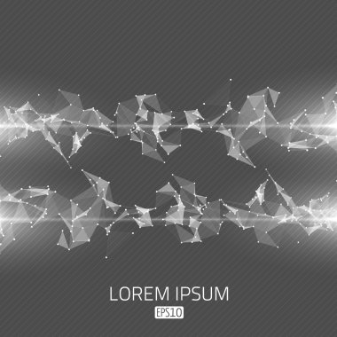 tasarlamak vektör arka plan. fütüristik tarzı kartı. siyah-beyaz style.