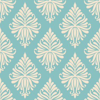 Vektör damaskesiz şablon arkaplanı. Duvar kağıtları, arkaplanlar ve sayfa doldurma için zarif lüks dokusu.