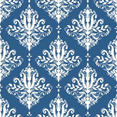 Vektör damaskesiz şablon arkaplanı. Duvar kağıtları, arkaplanlar ve sayfa doldurma için zarif lüks dokusu.