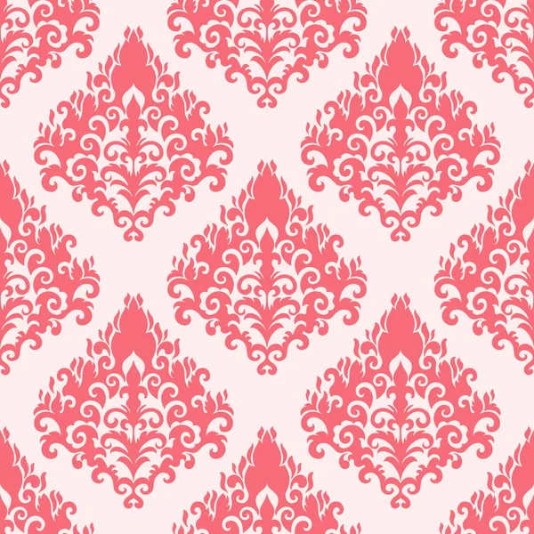 Vector damask seamless pattern background. Elegant luxury texture for wallpapers, backgrounds and page fill. — Stock Vector