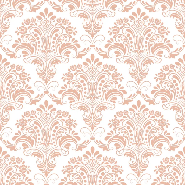 Vektör damaskesiz şablon arkaplanı. Duvar kağıtları, arkaplanlar ve sayfa doldurma için zarif lüks dokusu.