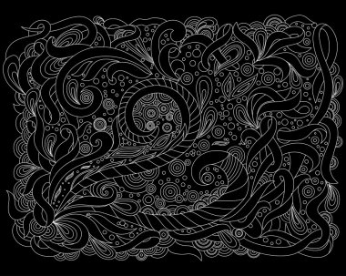 vektör çiçek Dikişsiz desen arka plan.