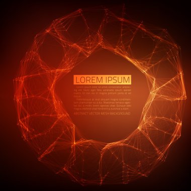 Soyut vektör arkaplanı.